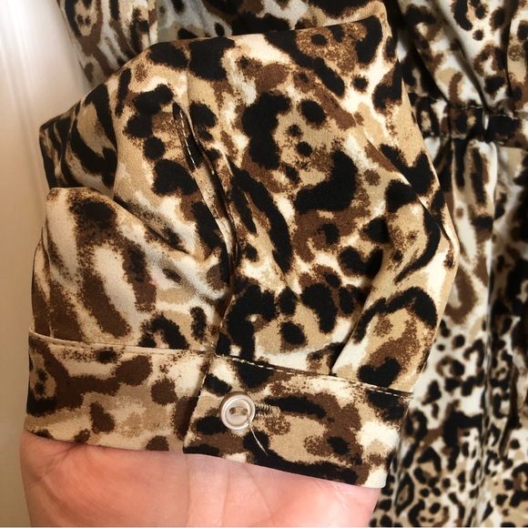Merona Leopard Print Dress  Size XS New Without Tags - Picture 7 of 8